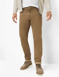 5-Pocket-Hose Style CADIZ , Herren, Gr. 36, Lnge 30, braun (camelfarben), 97% Baumwolle, 3% Elasthan, Hosen