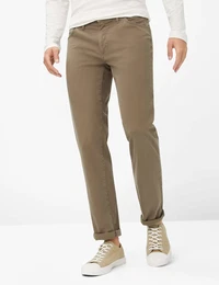 5-Pocket-Hose Style CADIZ , Herren, Gr. 36, Lnge 34, grn (khaki), 97% Baumwolle, 3% Elasthan, Hosen