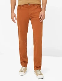 5-Pocket-Hose Style CADIZ , Herren, Gr. 34, Lnge 34, rot (rotbraun), 97% Baumwolle, 3% Elasthan, Hosen