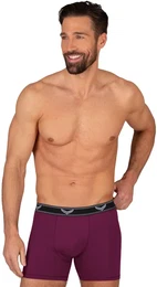 Boxer Bequeme Pants mit Webgummibund , Herren, Gr. XL, rot (sangria), 95% Baumwolle, 5% Elastan, Unterhosen