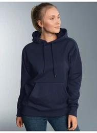 Kapuzensweatshirt Hoodie aus Sweatqualitt , Damen, Gr. XXL, blau (navy), 70% Baumwolle, 30% Polyester, casual, Sweatshirts