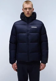 Steppjacke SUOMI , Herren, Gr. M, blau (blu marine), Obermaterial: 100% Polyamid. Futter: 100% Polyester. Wattierung: 100% Polyester, unifarben, casual, Langarm, Jacken