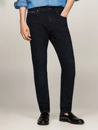 Tapered-fit-Jeans TAPERED HOUSTON , Herren, Gr. 34, Lnge 32, blau (modoc indigo), Denim/Jeans, Obermaterial: 95% Baumwolle, 3% sonstige Fasern, 2% Elasthan, casual, Jeans