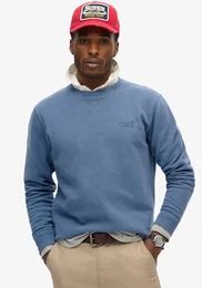 Sweatshirt ESSENTIAL LOGO CREW SWEATSHIRT Gr. S, blau (moonlight blue) Herren Sweatshirts