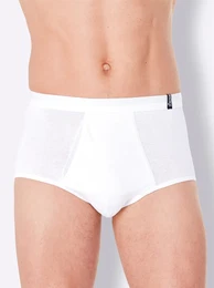 Slip KINGS CLUB, Herren, Gr. 5, wei (3x wei), 100% Baumwolle, Unterhosen
