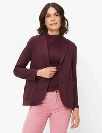 Sweatjacke Style BELLA , Damen, Gr. 40, rot, 71% Viskose, 24% Polyamid, 5% Elasthan, Sweatjacken