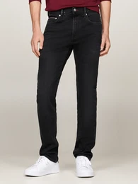 Slim-fit-Jeans SLIM BLEECKER PSTR CROW BLACK Gr. 38, Lnge 34, schwarz (crow black) Herren Jeans