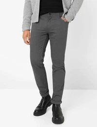 5-Pocket-Hose Style CHUCK Gr. 32, Lnge 32, grau (graphit) Herren Hosen