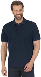 Poloshirt , Herren, Gr. 5XL, blau (navy), 100% Baumwolle, Ringgarn supergekmmt, Kurzarm, Shirts