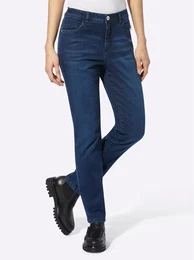 5-Pocket-Jeans Gr. 42, Normalgren, blau (dark blue) Damen Jeans