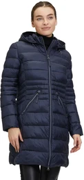 Steppjacke mit abnehmbarer Kapuze Gr. 46, blau (dunkelblau) Damen Jacken