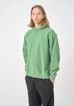 Cleptomanicx Kapuzensweatshirt Hooded Cosy Button grn