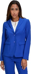 Kurzblazer langarm Gr. 38, blau (adria) Damen Blazer Form