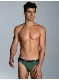 Slip Sportslip im Doppelpack , Herren, Gr. XXXL, grn (efeu), 95% Baumwolle, 5% Elastan, Unterhosen