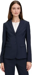 Kurzblazer langarm Gr. 48, blau (dunkelblau) Damen Blazer Form