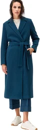 Wintermantel Mantel mit Reverskragen Gr. 36, blau (deep sailor blue) Damen Mntel