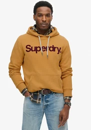 Kapuzensweatshirt CLASSIC CORE LOGO HOODIE Gr. XXXL, braun (turmeric tan light brown) Herren Sweatshirts