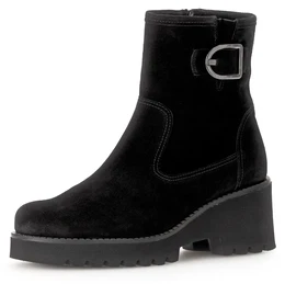 Stiefelette St.Tropez Gr. 44, schwarz Damen Schuhe Keilabsatz, Boots in bequemer Schuhweite G (= weit)