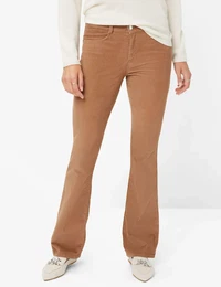 5-Pocket-Hose Style SHAKIRA Gr. 42L (84), Langgren, braun (hellbraun) Damen Hosen