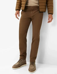 Chinohose Style EVEREST Gr. 94, Normalgren, braun (nougat) Herren Hosen