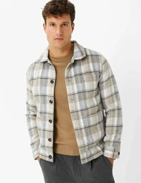 Sweatjacke Style SANTIAGO , Herren, Gr. XL (54), beige (dunkelbeige), 100% Polyester, Sweatjacken