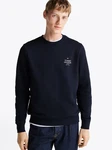 TOMMY HILFIGER HILFIGER STACK SWEATSHIRT navy/wei
