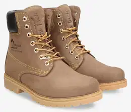 Winterboots Gr. 44, braun (camelfarben) Herren Schuhe Winterstiefelette, Schnrboots, Outdoorschuh mit Kontrastbesatz