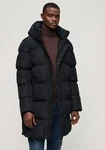 Superdry Steppjacke HOODED SPORTS PUFFER MID JKT blau