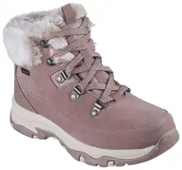 Winterboots TREGO- Gr. 40, lila (mauve) Damen Schuhe Chunky Boots, Freizeitschuh, Winterstiefel mit Plateausohle