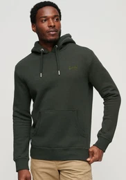Kapuzensweatshirt Essential Logo Hoodie Gr. XL, grn (dark olive marl) Herren Sweatshirts