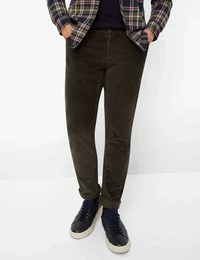 5-Pocket-Hose Style COOPER , Herren, Gr. 35, Lnge 34, grn (olivgrn), 98% Baumwolle, 2% Elasthan, Hosen