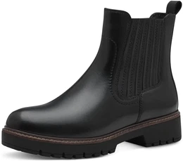 Chelseaboots Gr. 39, schwarz Damen Schuhe Blockabsatz, Stiefelette, Businessschuh mit Touch It-Ausstattung