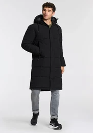 Funktionsmantel ARDEK , Herren, Gr. 54, schwarz (schwarz1), Obermaterial: 100% Polyester. Futter: 100% Polyester. Wattierung: 100% Polyester, sportlich, Langarm Bndchen, Mntel
