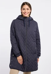Steppjacke Gr. 42, blau (navy) Damen Jacken mit Kapuze