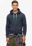 Superdry Sweatshirt CLASSIC CORE LOGO HOODIE Dunkelblau/Blau/Grau/Gelb/Hellblau