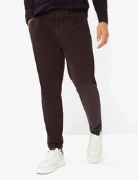 Chinohose Style TINO , Herren, Gr. 56, Normalgren, lila (mauve), 100% Baumwolle, Hosen