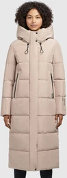 Steppmantel SOULANI3 Gr. XL (42), beige Damen Mntel mit wasserabweisender Beschichtung