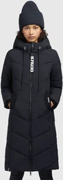 Steppmantel ARIBAY4 LIGHT Gr. XXL (44), blau (navy) Damen Mntel Materialmix mit Strick