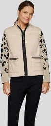 Steppweste Gr. 48, beige Damen Westen