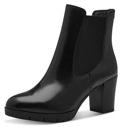 Chelseaboots Gr. 36, schwarz Damen Schuhe Blockabsatz, Businesschuh, Stiefelette, Abendschuh mit Touch It