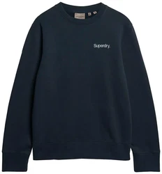 Superdry Sweatshirt Core Logo City Loose Crew blau