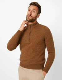 Strickpullover Style STEFFEN Gr. 4XL, braun Herren Pullover
