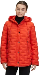 Steppjacke mit abnehmbarer Kapuze Gr. 42, rot Damen Jacken