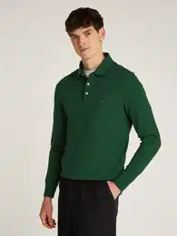 Langarm-Poloshirt 1985 SLIM LS POLO Gr. M, grn (ornamental green) Herren Shirts