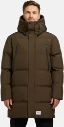 Steppmantel Morse2 Gr. XL (54), grn (dunkelgrn) Herren Mntel Urbaner Mantel mit Kapuze und Rucksackgurten