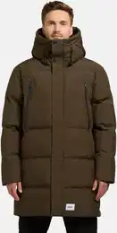 Steppmantel Morse2 Gr. M (50), grn (dunkelgrn) Herren Mntel Urbaner Mantel mit Kapuze und Rucksackgurten