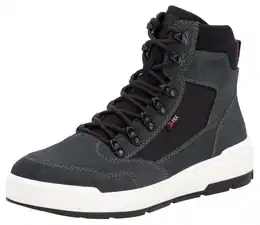 Winterboots EVOLUTION Gr. 41, grau (grau, schwarz) Herren Schuhe Outdoorboots, Stiefelette, Schnrboots mit TEX-Membran