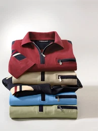 Poloshirt CATAMARAN Kurzarm-Poloshirt Gr. 44/46, rot (bordeaux) Herren Shirts