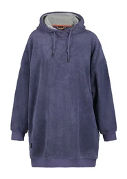 Kapuzensweatshirt D OVERSIZE HOODIE ACERRAT , Damen, Gr. M, blau, Fleece, Obermaterial: 95% Polyester, 5% Elasthan, unifarben, sportlich, hoch geschlossener Ausschnitt, Langarm weit angesetztes Bndchen, Sweatshirts