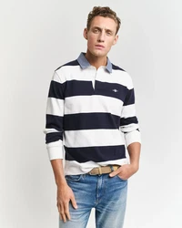 Gant T-Shirt navy/hellblau/wei